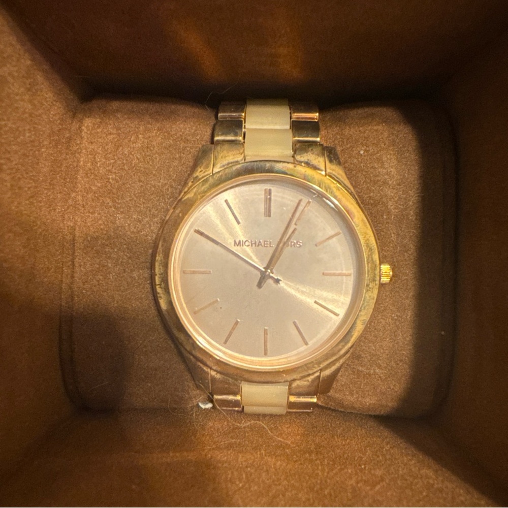 Michael Kors Gold and Silver Watch
